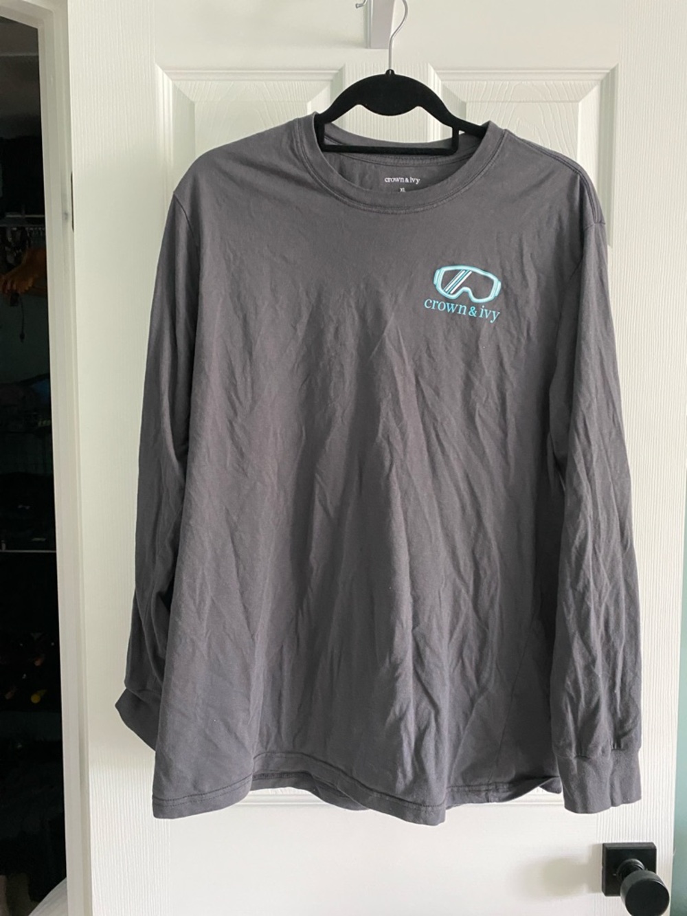 crown & ivy | Men's Long-Sleeve Tee | snowboarding